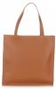 GEANȚĂ DIN PIELE shopper bag Genuine Leather roșcat 5013